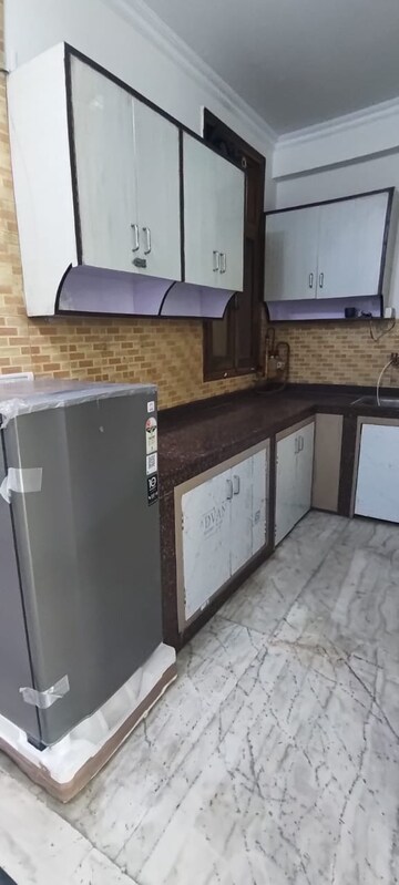 Kitchen in 1 BHK Builder Floor at Malviya Nagar – for Rent