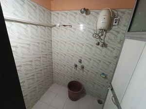 Bathroom in 1 BHK Apartment at Vijay Park, Kasarvadavali – for Rent