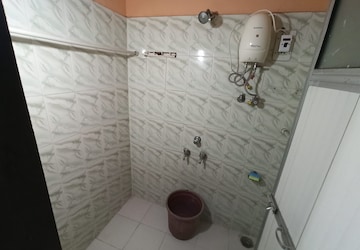 Bathroom in 1 BHK Apartment at Vijay Park, Kasarvadavali – for Rent