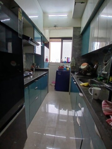 Kitchen in 2 BHK Apartment at LnT Crescent Bay T4, Parel – for Rent