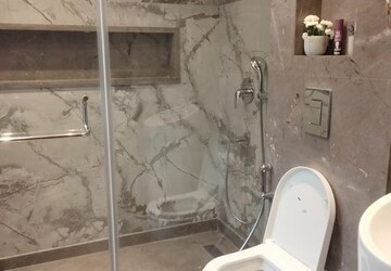 Bathroom in 3 BHK Builder Floor at Greater Kailash Part 3 – for Rent