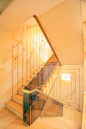 Staircase in 5 BHK Independent House at Nirman Nagar – for Sale