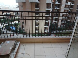 Balcony in 2 BHK Apartment at JM Florance, Tech Zone 4 Greater Noida – for Rent