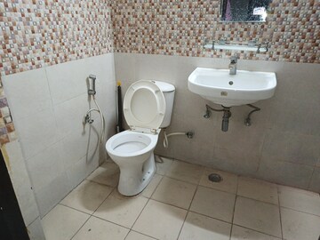 Bathroom in 2 BHK Apartment at JM Florance, Tech Zone 4 Greater Noida – for Rent
