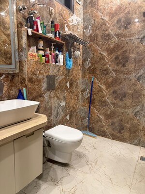 Bathroom in 3 BHK Builder Floor at Greater Kailash I – for Sale