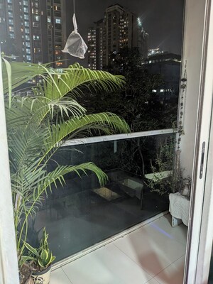 Balcony in 2 BHK Apartment at Sheth Vasant Lawns, Laxmi Nagar – for Rent