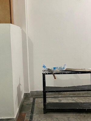 Staircase in 1 RK Builder Floor at Mayur Vihar – for Rent