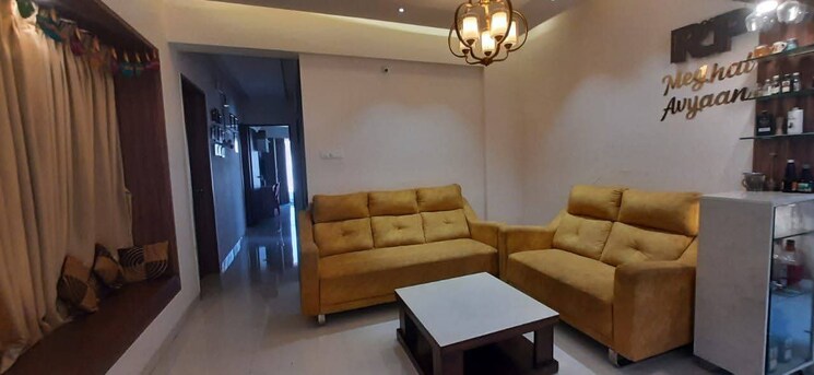 Living Room, goel-ganga-constella 2 Bedroom 950 Sq.Ft. Apartment In Kharadi Pune 9374903