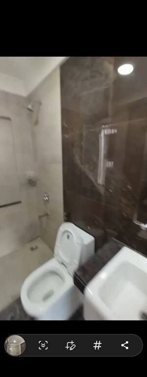 Bathroom in 3.5 BHK Apartment at Indiabulls One Indiabulls, Pokhran Road No Two – for Rent