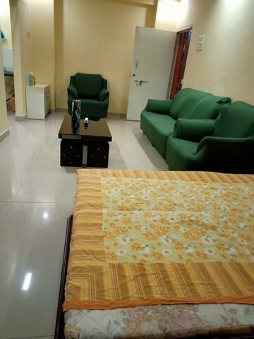 Living Room in 1 BHK Apartment at Sapphire Lakeside, Powai – for Rent