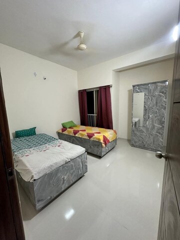 Bedroom in 1 BHK Apartment at VTP Cygnus, Kharadi – for Rent