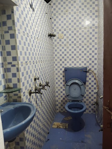 Bathroom in 2 BHK Apartment at RWA Flats Pocket 40, Kalkaji – for Rent