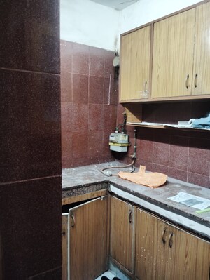 Kitchen in 2 BHK Apartment at RWA Flats Pocket 40, Kalkaji – for Rent