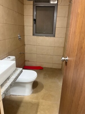 Bathroom in 2 BHK Apartment at Kalpataru Immensa E, Kolshet Industrial Area – for Rent