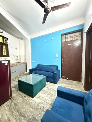 Living Room in 1 BHK Builder Floor at Saket – for Rent