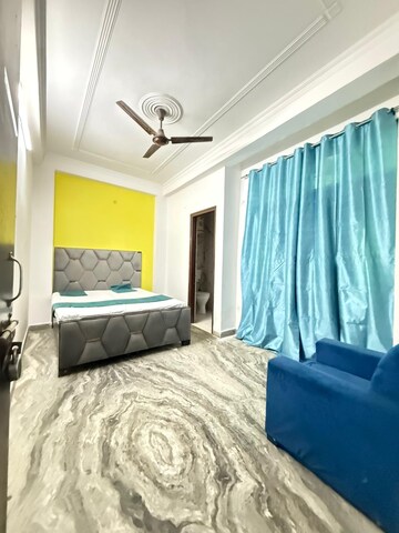 Bedroom in 1 BHK Builder Floor at Saket – for Rent