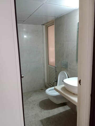 Bathroom in 1 BHK Apartment at Kalpataru Immensa B, Kolshet Industrial Area – for Rent