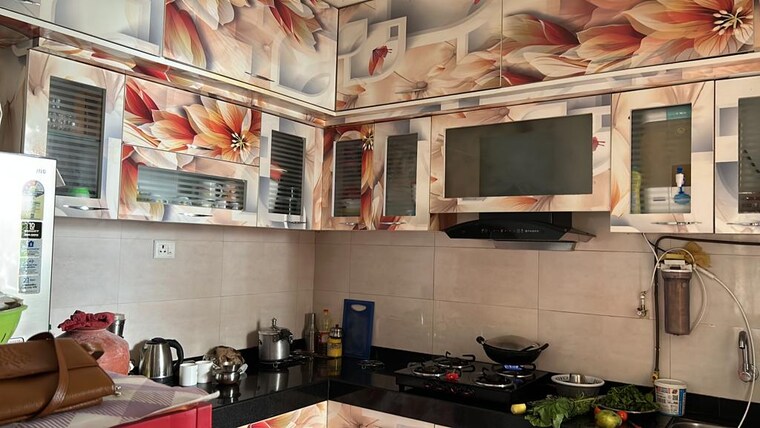 Kitchen, ss-rutuparna 2 Bedroom 719 Sq.Ft. Apartment In Moshi Pune 9375006