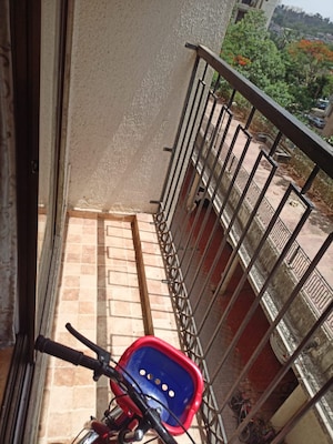 Balcony in 2 BHK Apartment at Shree Tirupati Siddeshwar Gardens Villa, Dhokali – for Sale