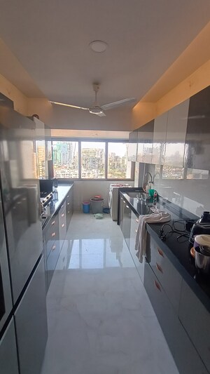 Kitchen in 3 BHK Apartment at Adani Group Western Heights, Andheri West – for Rent