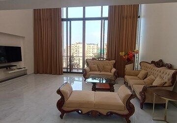 Living Room in 4 BHK Apartment at Adani Group Western Heights, Andheri West – for Rent