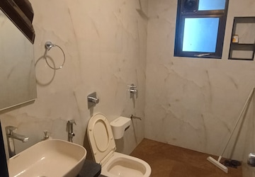 Bathroom in 4 BHK Apartment at Adani Group Western Heights, Andheri West – for Rent