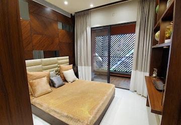 Bedroom in 2 BHK Apartment at Majestique Towers, Kharadi – for Sale