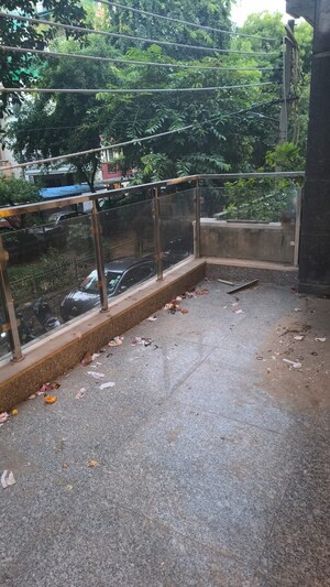 Balcony in 3 BHK Builder Floor at Chittaranjan Park – for Sale