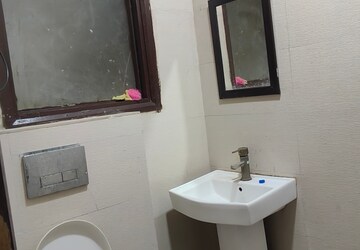 Bathroom in 2 BHK Builder Floor at Chattarpur – for Rent