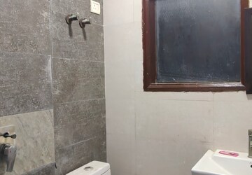 Bathroom in 2 BHK Builder Floor at Chattarpur – for Rent