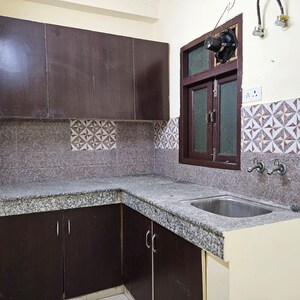 Kitchen in 2 BHK Builder Floor at Malviya Nagar – for Rent