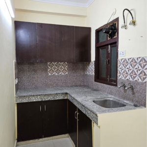 Kitchen in 2 BHK Builder Floor at Malviya Nagar – for Rent