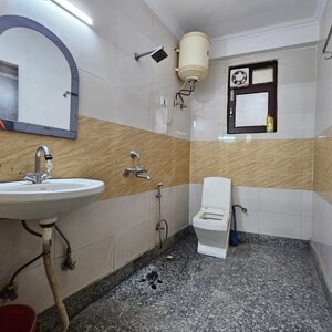 Bathroom in 2 BHK Builder Floor at Malviya Nagar – for Rent