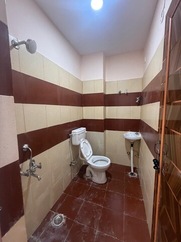 Bathroom in 1 BHK Builder Floor at Kalkaji – for Rent