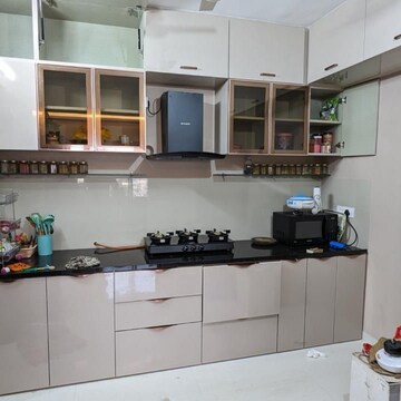 Kitchen in 2 BHK Apartment at Rainbow Revell Orchid, Madhav Nagar – for Rent
