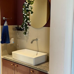 Bathroom in 2 BHK Apartment at Rainbow Revell Orchid, Madhav Nagar – for Rent