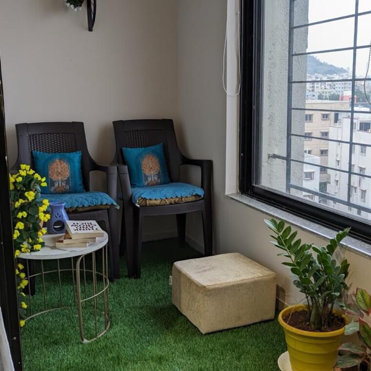 Living Room, rainbow-revell-orchid 2 Bedroom 718 Sq.Ft. Apartment In Madhav Nagar Pune 9375084