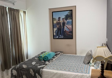 Bedroom in 2 BHK Apartment at Rainbow Revell Orchid, Madhav Nagar – for Rent