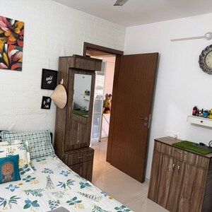 Bedroom in 2 BHK Apartment at Rainbow Revell Orchid, Madhav Nagar – for Rent