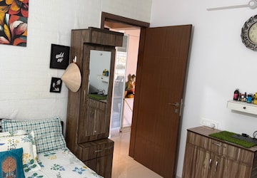 Bedroom in 2 BHK Apartment at Rainbow Revell Orchid, Madhav Nagar – for Rent