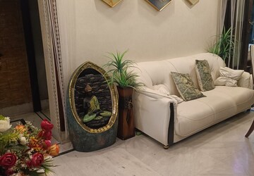 Living Room in 3 BHK Apartment at Kristi Villa, Chinar Park – for Sale