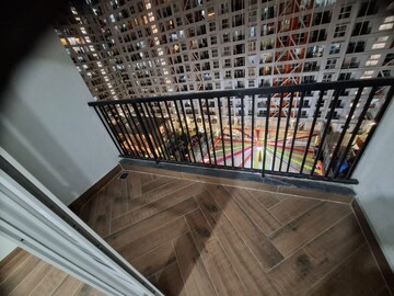 Balcony in 2.5 BHK Apartment at Unique K Town, Kiwale – for Rent