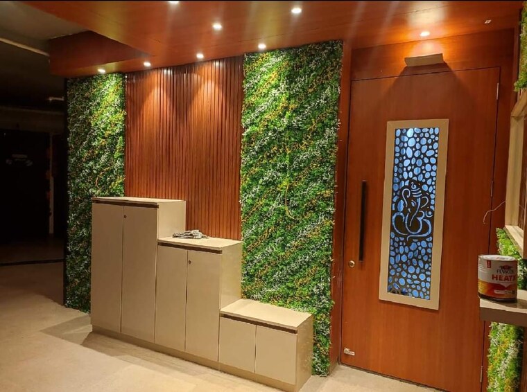 Living Room, pride-world-city 2 Bedroom 1000 Sq.Ft. Apartment In Charholi Budruk Pune 9375121