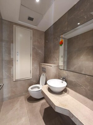 Bathroom in 4 BHK Apartment at Bombay Realty Island City Centre II, Dadar East – for Rent