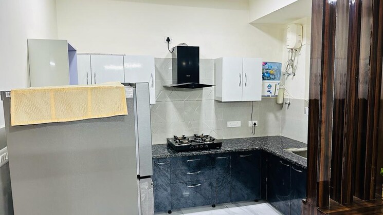 Kitchen, nk-sharma-savitry-greens 3 Bedroom 1735 Sq.Ft. Apartment In Lohgarh Zirakpur 9375161