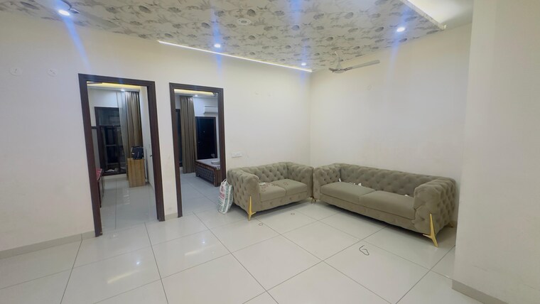 Living Room, sunshine-enclave 3 Bedroom 1530 Sq.Ft. Builder Floor In Vip Road Zirakpur 9375163