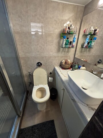 Bathroom in 2 BHK Apartment at Raj Tilak Apartment, Versova – for Rent