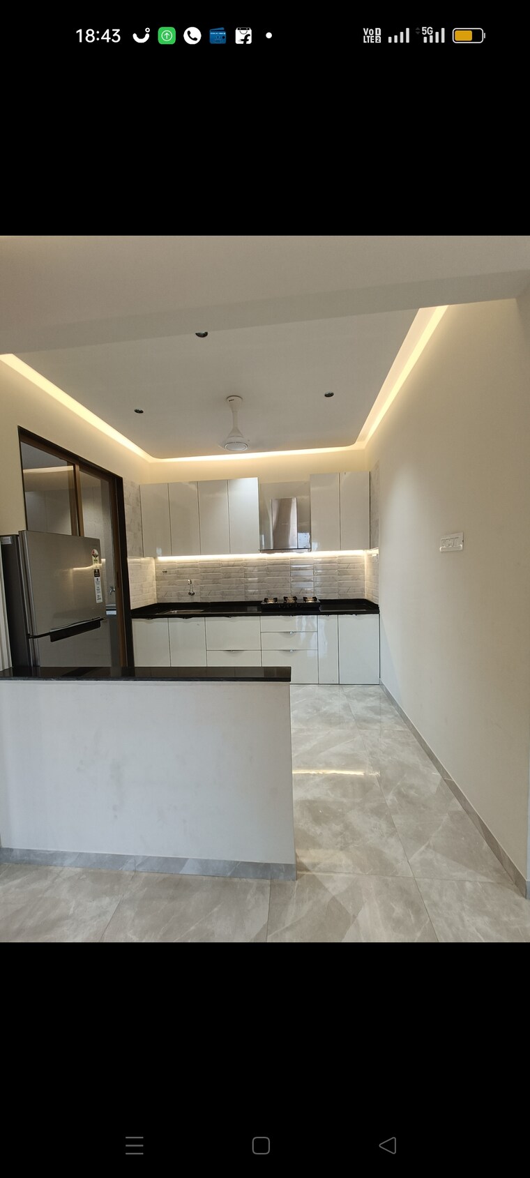 Kitchen, pristine-greens 3 Bedroom 1006 Sq.Ft. Apartment In Moshi Pune 9375226