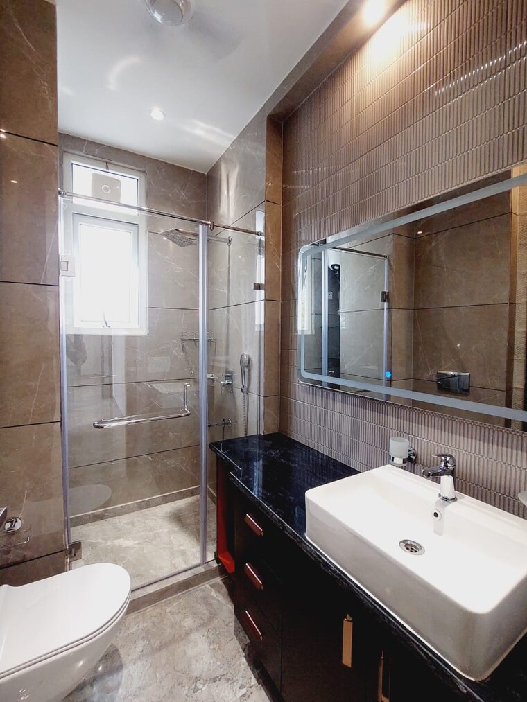 Attached Bathroom, boutique-residential-apartments-g-88 3 Bedroom 1600 Sq.Ft. Builder Floor In Saket Delhi 9375247