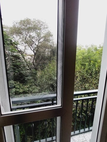 Balcony in 3 BHK Builder Floor at Boutique Residential Apartments G-88, Saket – for Rent